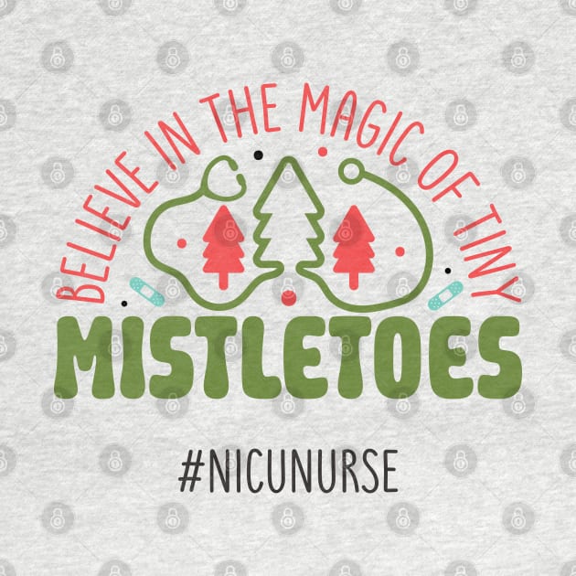 Believe in the magic of tiny mistletoes by MZeeDesigns